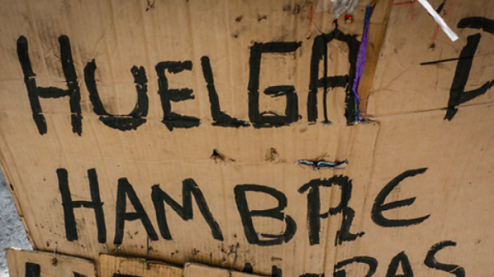 Agricultora está en huelga de hambre por 