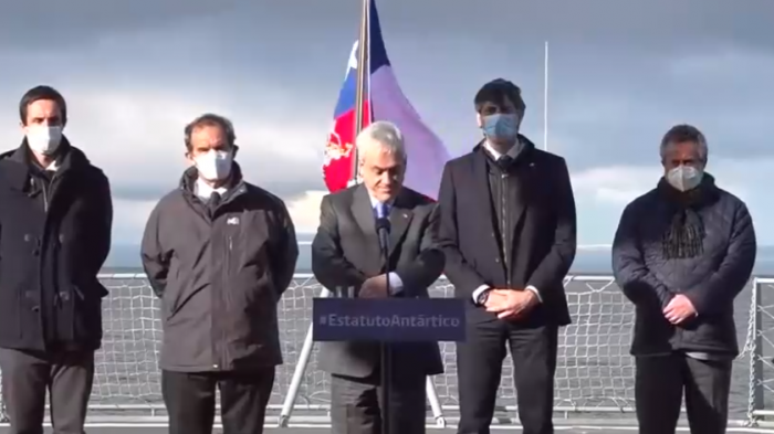 Piñera promulgó ley de nuevo Estatuto Chileno Antártico: 