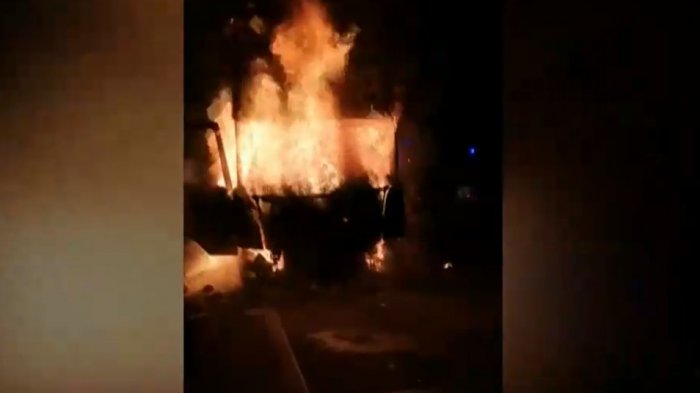 Niña de 9 años resultó herida tras un nuevo ataque incendiario a camión en La Araucanía