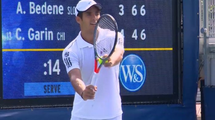 Garin perdió en su debut en Cincinnati y puso en duda su participación en el US Open