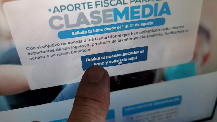 Revisa el estado de tu solicitud del bono Clase Media: Quedan pocos días para postular