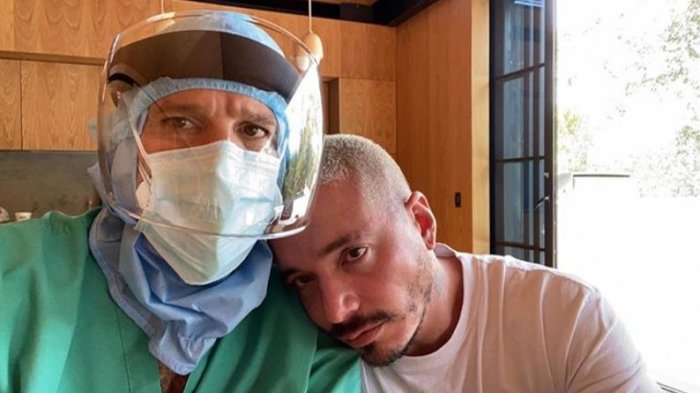 J Balvin comparte imagen de cuando tuvo COVID-19 con potente mensaje: “Ellos son familia”