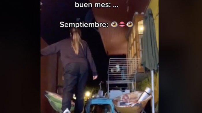 Hacía un video para TIkTok: Joven viralizó el momento en que la sorprendió el fuerte sismo en Atacama