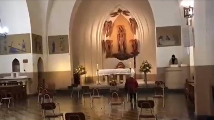 Las Condes: Fieles volvieron a asistir a misas tras pasar a etapa de Preparación