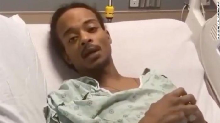 El mensaje de Jacob Blake desde el hospital: 