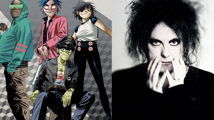 Generaciones que se unen: Gorillaz lanza colaboración junto al vocalista de The Cure