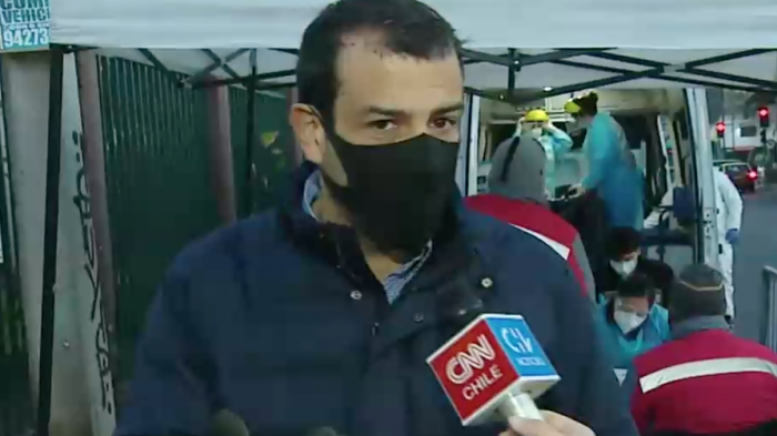 Estación Central aplica test PCR a choferes de transporte público: 