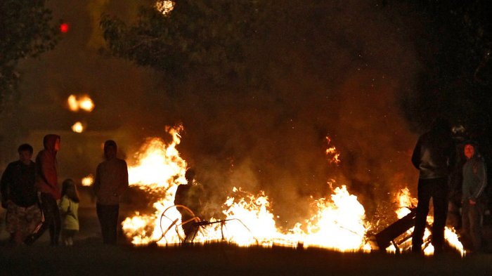 11 de septiembre: Reportan enfrentamientos en Villa Francia y Lo Hermida