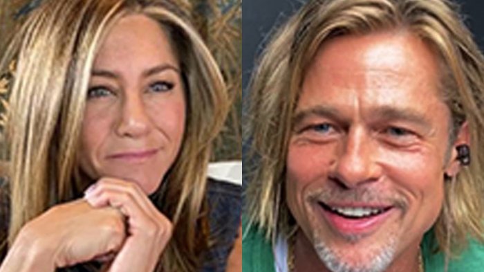 Comparten la primera imagen del reencuentro de Jennifer Aniston y Brad Pitt
