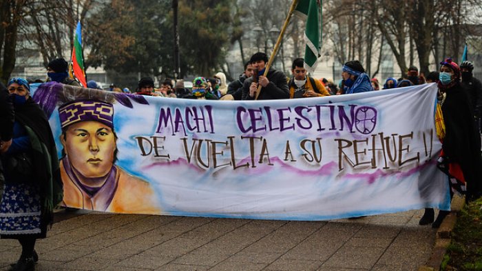 Celestino Córdova fue trasladado a su domicilio para realizar la renovación de su “rewe”