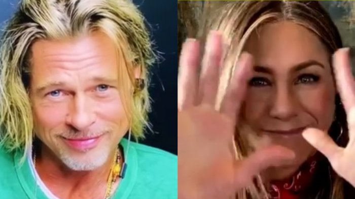 El reencuentro de Jennifer Aniston y Brad Pitt que encendió las redes sociales
