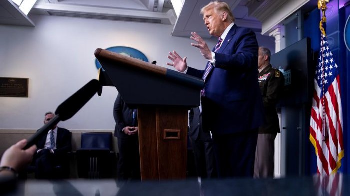 Trump: Vacuna contra el COVID-19 estará disponible para los estadounidenses en abril