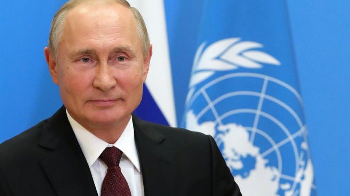 Putin destacó ante la ONU desarrollo de vacuna contra COVID-19 y la ofreció gratis al personal de la organización