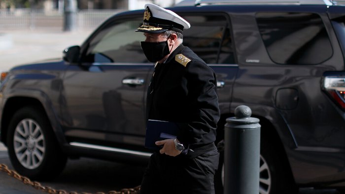 Comandante en jefe de la Armada dio positivo por coronavirus