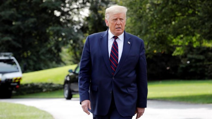 Trump evitó comprometer una trasferencia pacífica del poder tras las elecciones