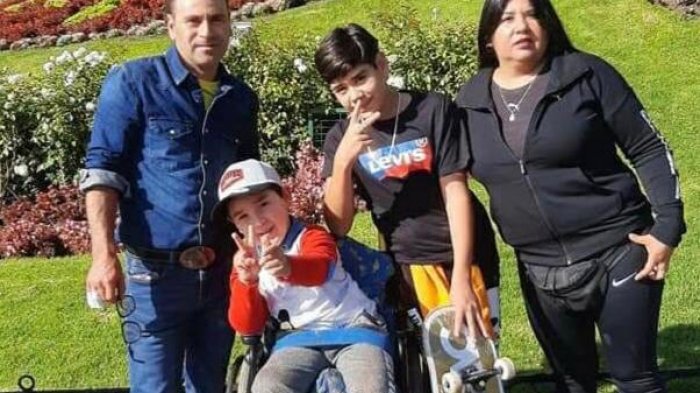 Niño de 6 años de la Teletón perdió su casa especialmente acondicionada por voraz incendio