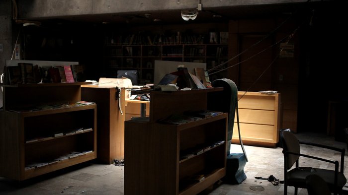 Inician remodelación del Café Literario de Parque Bustamante tras severos daños en su estructura