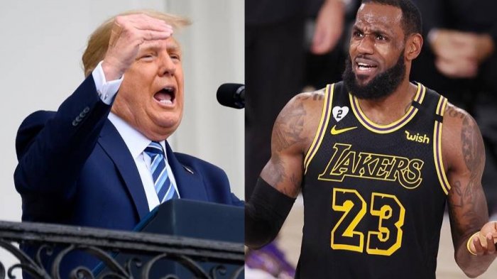 Trump acusó a LeBron James de ser 