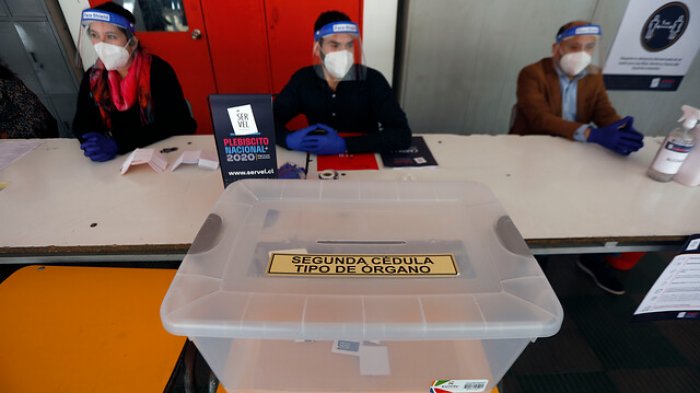 Plebiscito y COVID-19: Se realizarán controles aleatorios cerca de los locales de votación