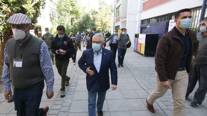 Ministro Paris destacó que durante el plebiscito 