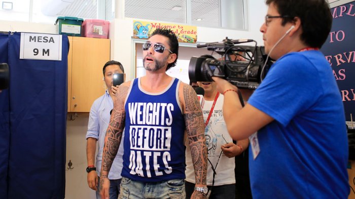 Chino Ríos finalmente no votó en el plebiscito: 