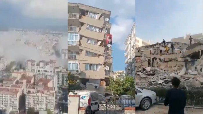 Terremoto en Turquía: Videos captan derrumbes y devastación en varias ciudades