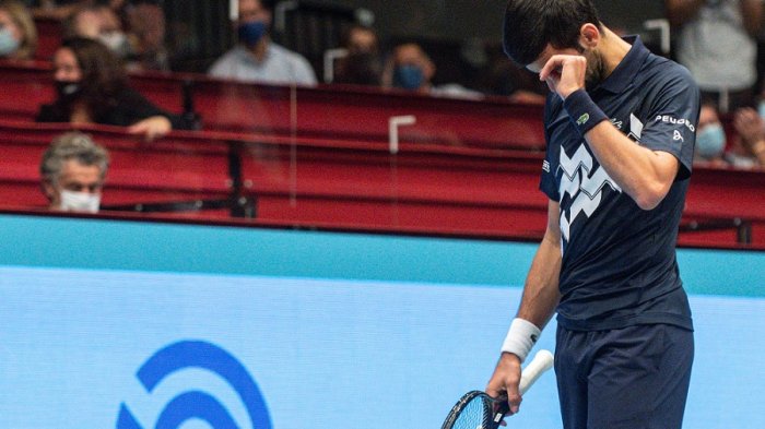 Inolvidable paliza a Djokovic con la que fue eliminado de Viena
