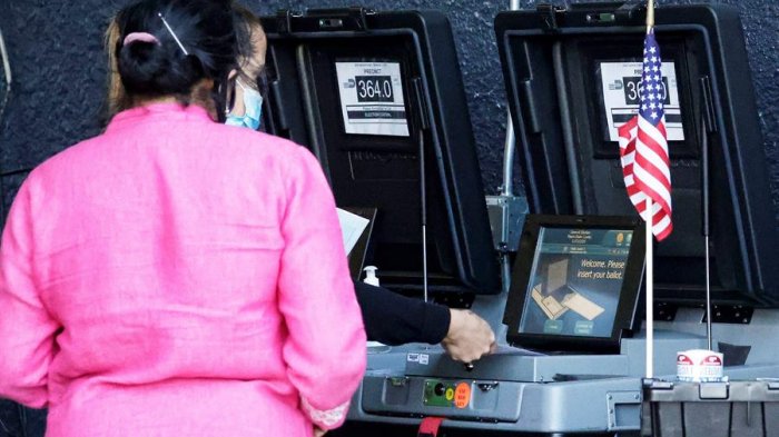 Resultados de estados clave se retrasarán: Centros de votación en EE.UU. extendieron su horario