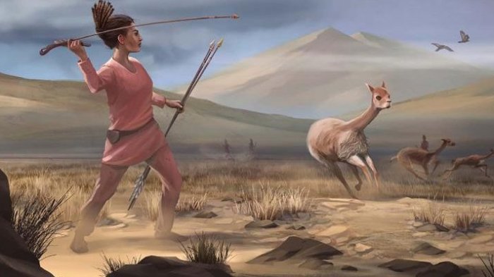 Rompiendo un estereotipo: Estudio reveló que las mujeres prehistóricas cazaban grandes animales