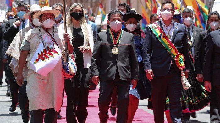 Con duras críticas al gobierno interino de Áñez: Arce juró como nuevo presidente de Bolivia