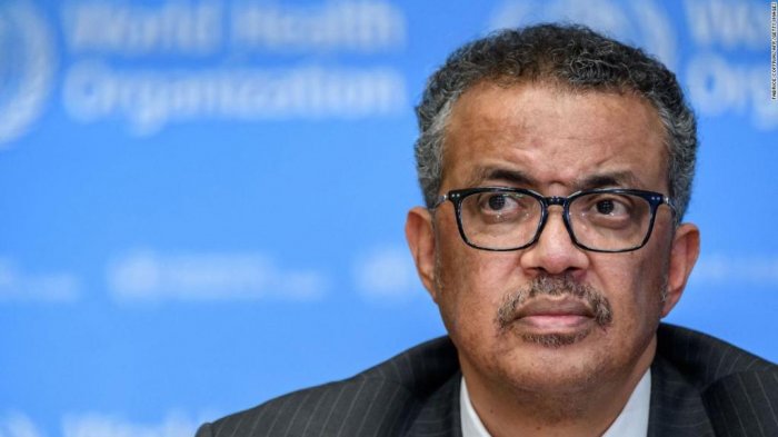 Director de la OMS también felicitó a Biden y Harris: 