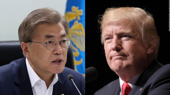 Presidente de Corea del Sur dice que seguirá trabajando con Trump hasta el final