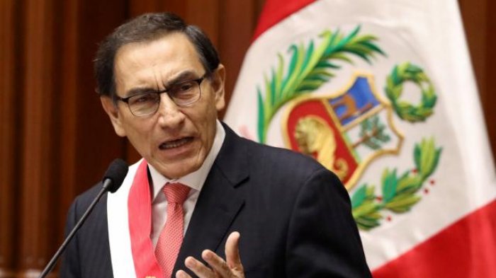 Vizcarra tras ser destituido: 