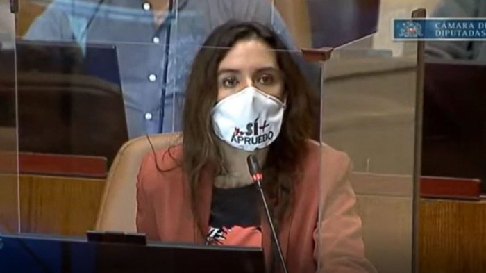 Camila Vallejo solicitó suspensión de sesión en la Cámara por 