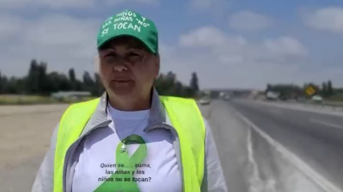 De Talca a Santiago: Mujer caminará 250 kilómetros para exigir penas más duras contra abusadores sexuales