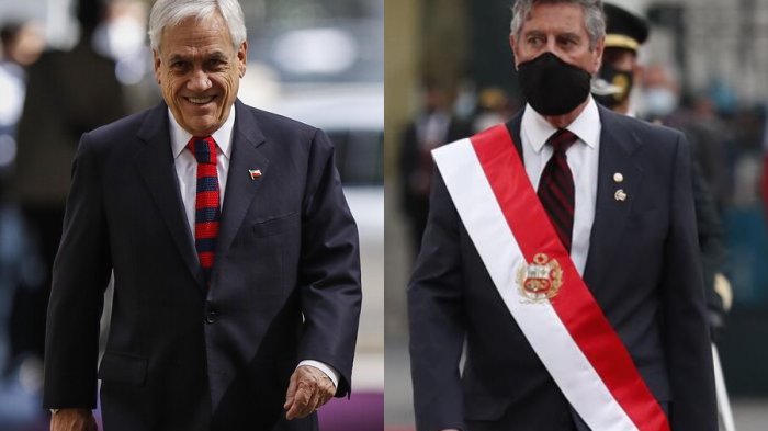 Presidente Piñera habló con el nuevo mandatario de Perú y destacó la importancia de la democracia y los DD.HH.