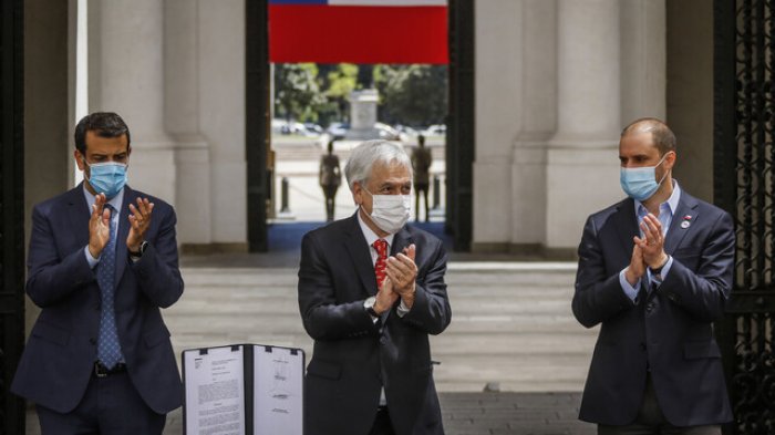 Pdte. Piñera responde por proyecto para adelantar elecciones: 