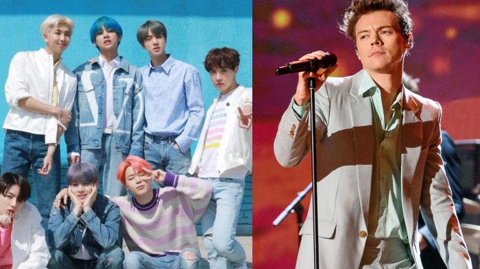 No lo podían creer: BTS y Harry Styles lograron su primera nominación a los Grammy