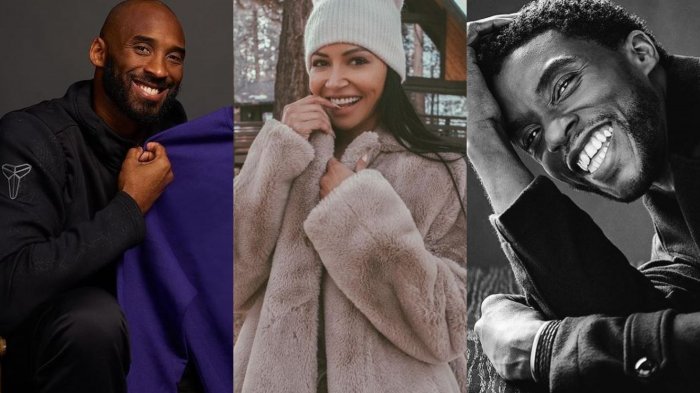 Bryant, Rivera y Boseman: Los otros famosos del mundo que han partido este 2020