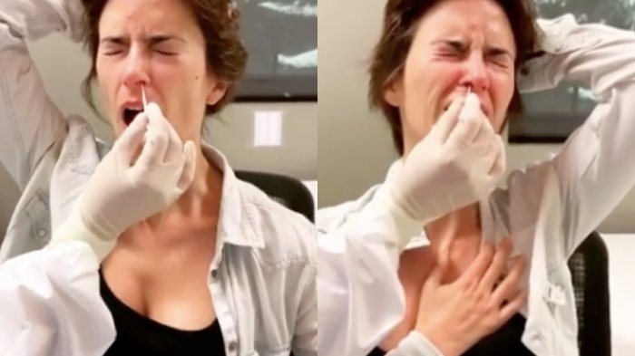 Paz Bascuñán mostró su divertida reacción cada vez que se hace un PCR: Dice que ya va por el 30º