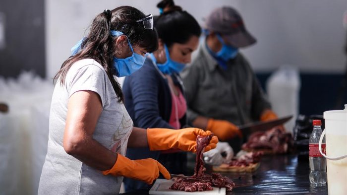 China detectó restos de coronavirus en envases de carne congelada de Argentina