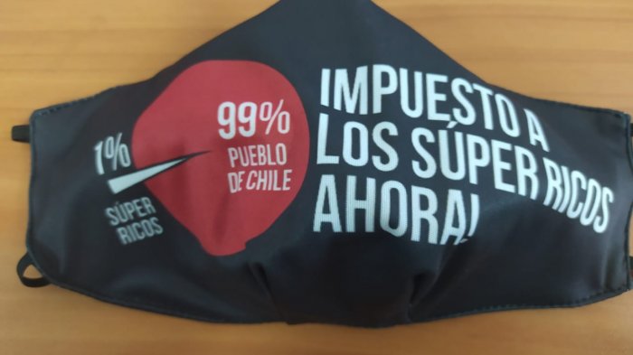 Diputado Núñez regaló mascarilla de 