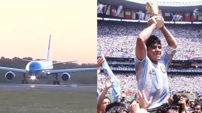 Como a Maradona contra Inglaterra: El relato argentino del despegue del avión que fue por las vacunas