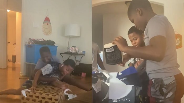 Cruel broma navideña: Padres regalan a sus hijos caja de PlayStation 5 llena de libros