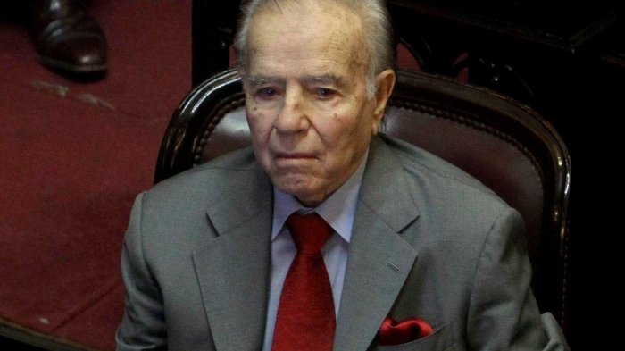 Estado de salud de Carlos Menem se agrava y entra en coma inducido