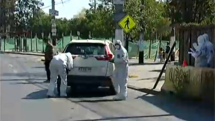 Intenso operativo: Encuentran vehículo que estaría vinculado a balacera en Maipú