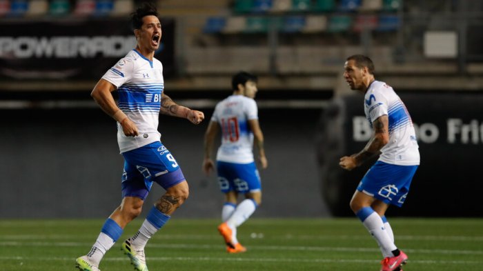 Zampedri le dio el empate a la UC sobre el final ante Audax Italiano