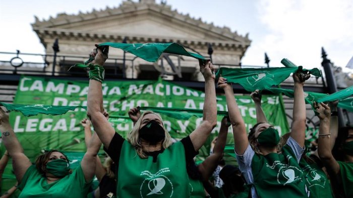 El mapa que muestra los países donde el aborto es legal y en los que es prohibido en cualquier circunstancia