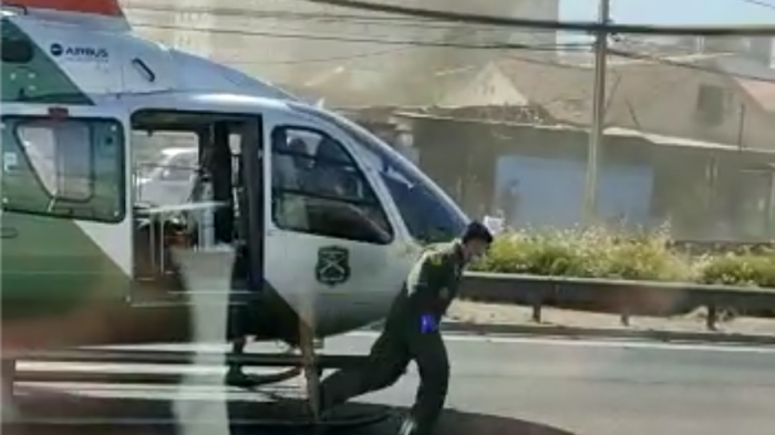 Dos carabineros lesionados en accidente en Ruta 5: Tránsito se mantiene suspendido hacia el norte