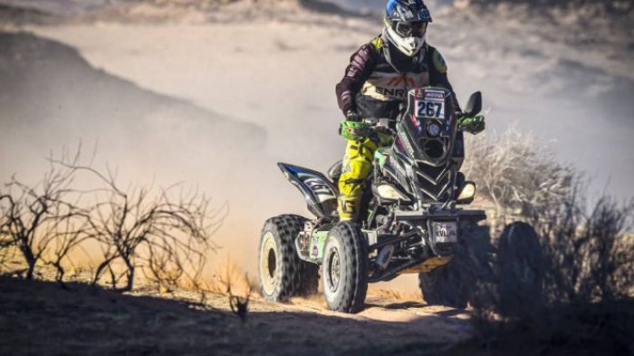 Giovanni Enrico fue el mejor chileno en la primera etapa del Dakar